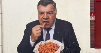 sam allardyce mural