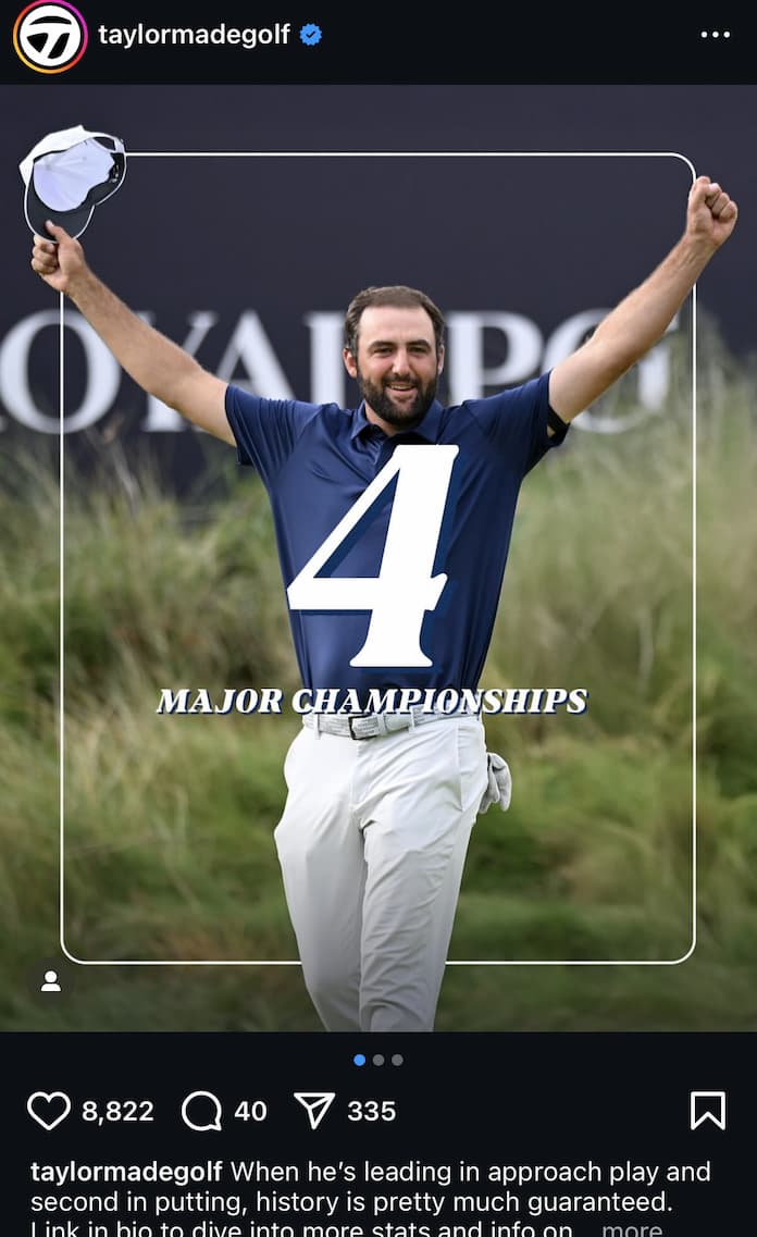 Scottie Scheffler (TaylorMade Picture)