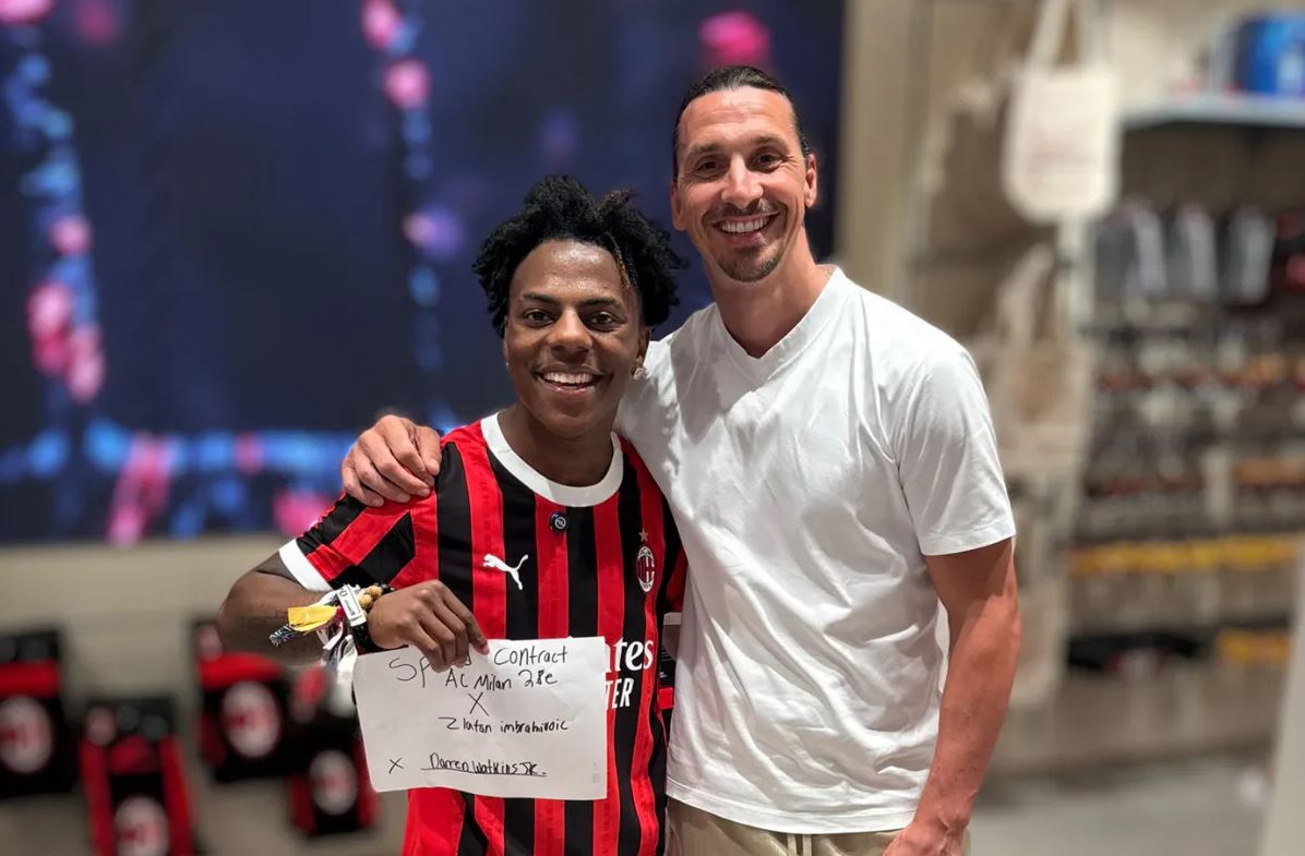 WATCH: Zlatan Ibrahimovic Calls iShowSpeed 