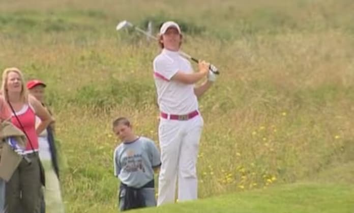 Eyeing Up A Shot On The Famous Rory McIlroy Portrush Course Record Round 