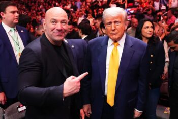 Dana White Donald Trump - UFC White House