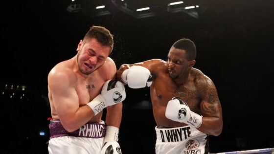 Dave Allen Dillian Whyte - Boxing