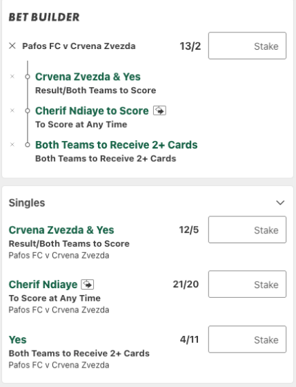 Pafos Red Star Belgrade Betting Tips