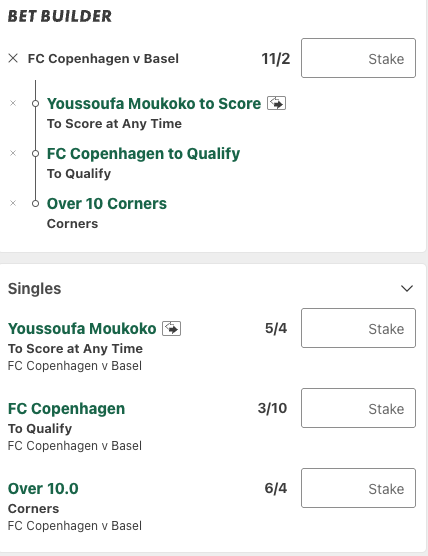Copenhagen Vs Basel Betting Tips