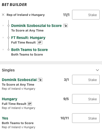Republic of Ireland Vs Hungary betting tips
