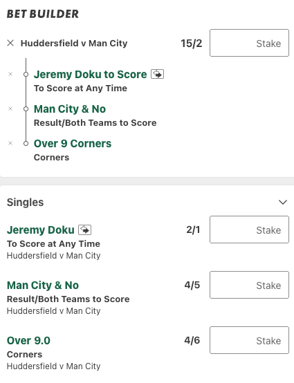 Huddersfield Vs Manchester City Betting Tips