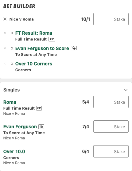 nice vs roma betting tips