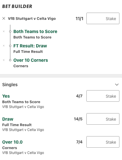 Stuttgart Vs Celta Vigo Betting Tips