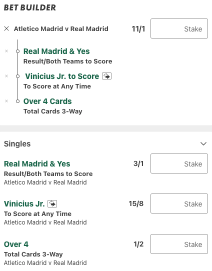 Atletico Vs Real Madrid Betting Tips