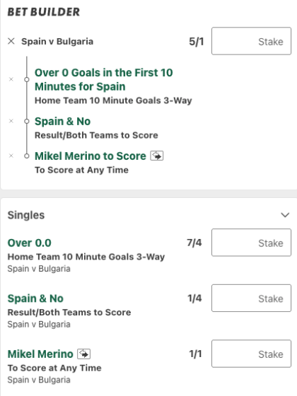 spain bulgaria betting tips