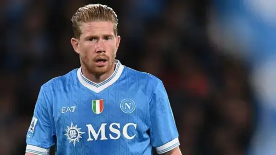 Napoli star Kevin DeBruyne