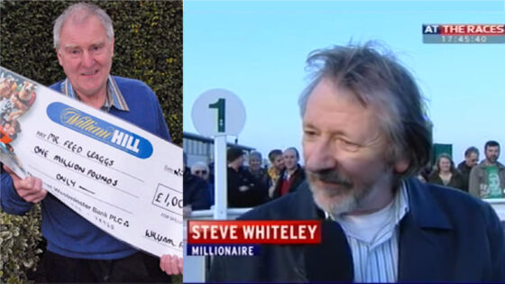 Accumulator kings Fred Craggs and Steve Whiteley