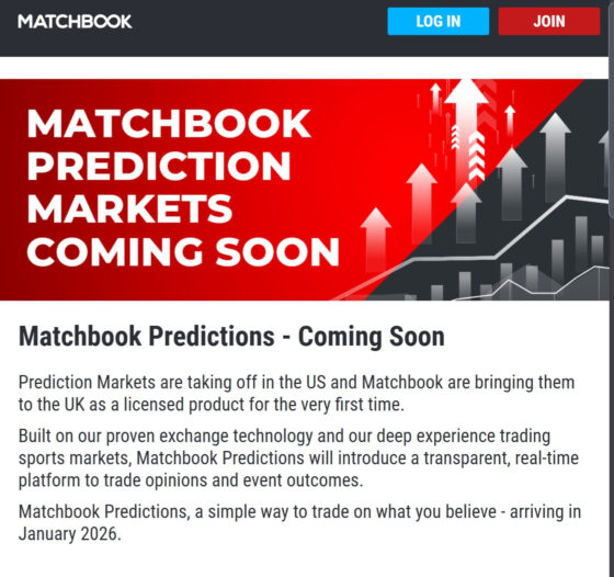 Matchbook launch