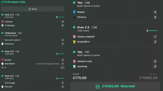 £15k Acca