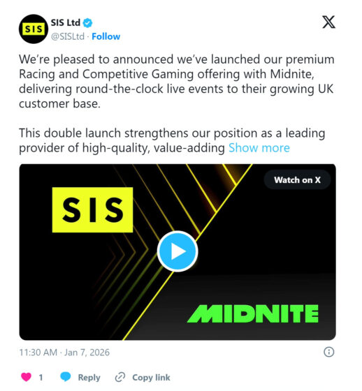 SIS tweet