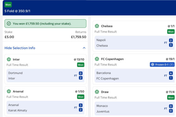 Sky Bet £1,759