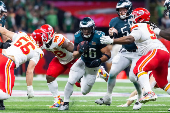 Philadelphis v Kansas City at Super Bowl LIX