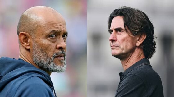 Nuno Espirito Santo and Thomas Frank