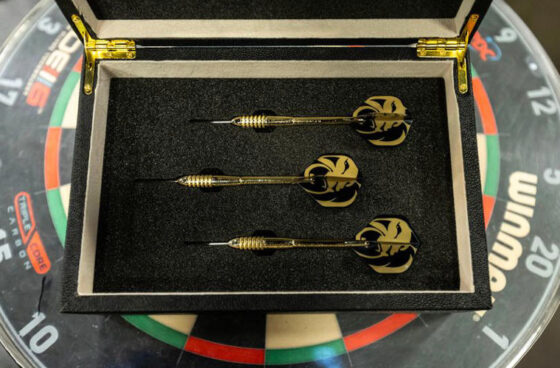 BetMGM £30,000 darts made from 18ct Gold