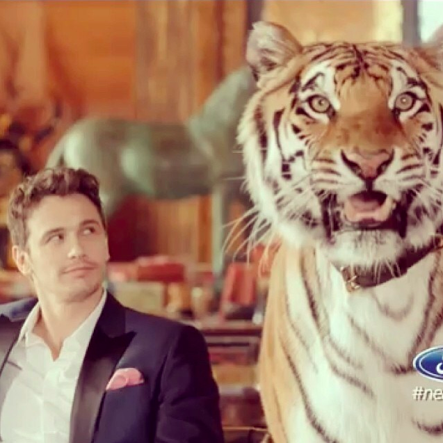 James Franco Lends His Pretty Face to Ford’s Super Bowl Ad