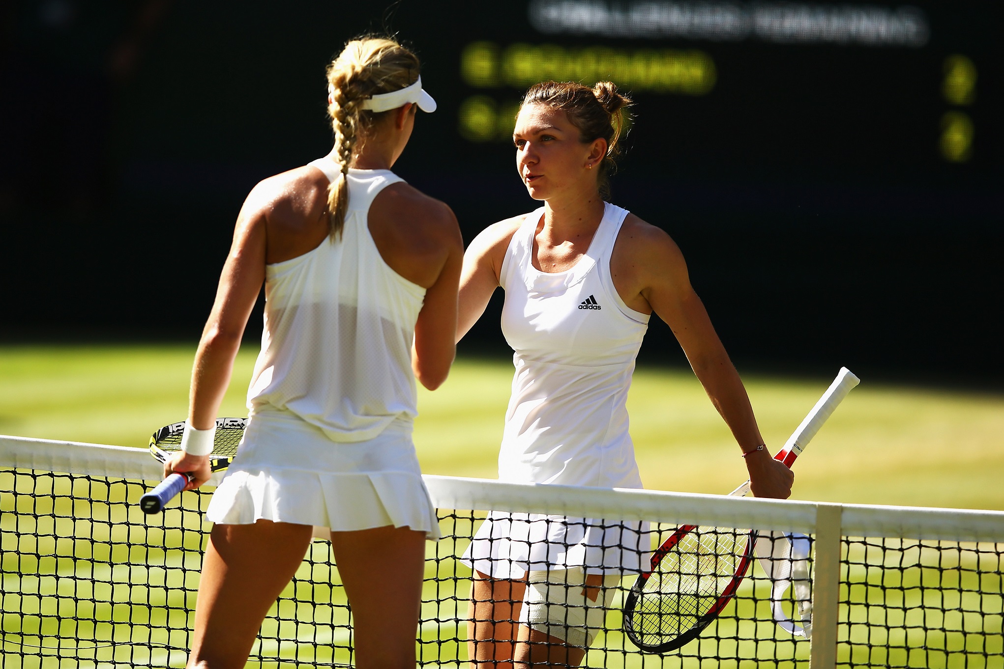 Simone Halep at Wimbledon