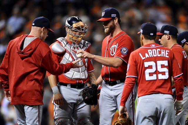 Division Series: Washington Nationals v. San Francisco Giants, Game 4