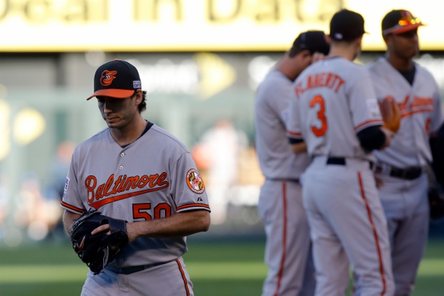 ALCS - Baltimore Orioles v Kansas City Royals - Game Four
