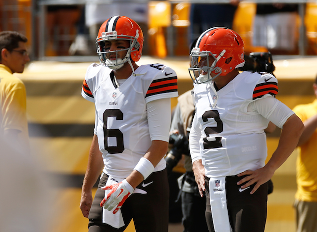 Is There a Quarterback Controversy Brewing in Cleveland?