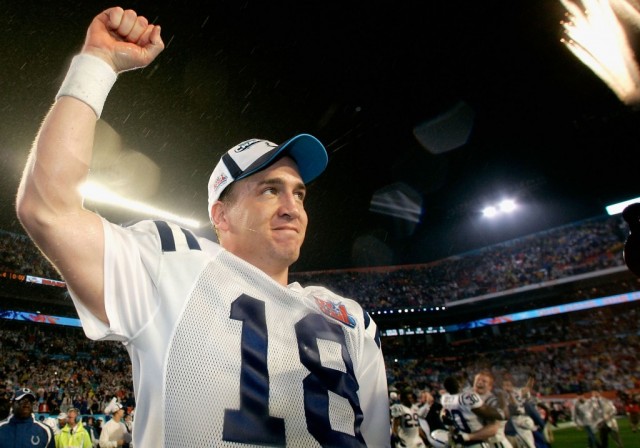Peyton Manning finally got his first Super Bowl victory in 2006 