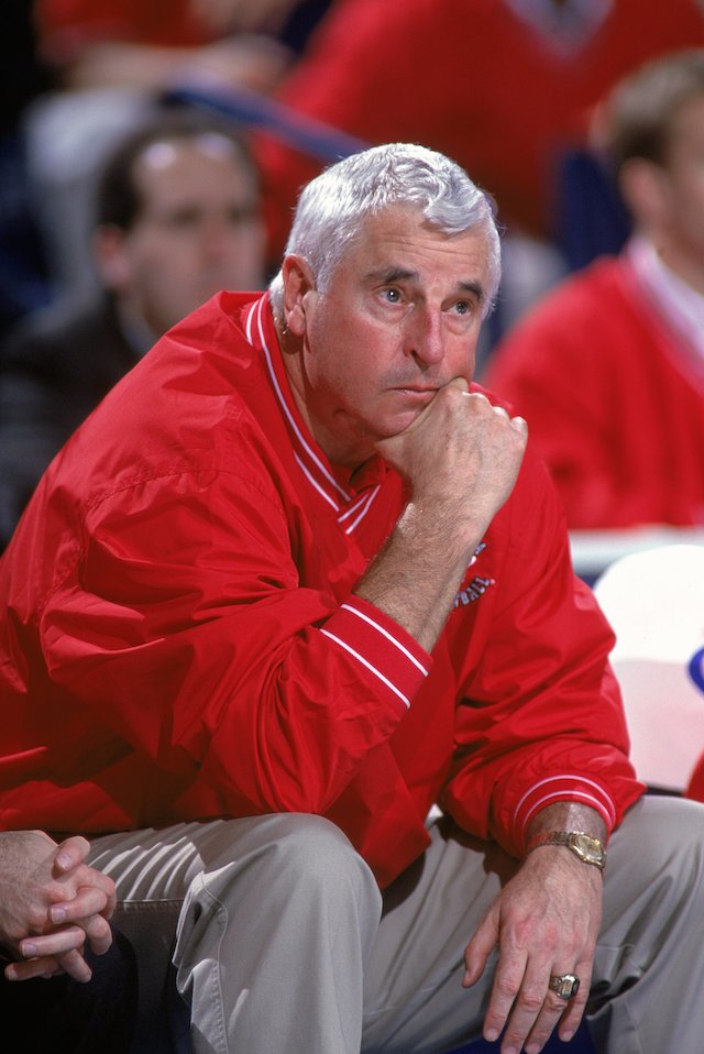 Bob Knight ponders his options.