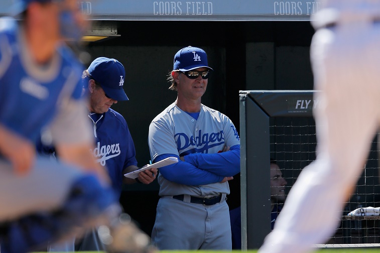 Los Angeles Dodgers v Colorado Rockies