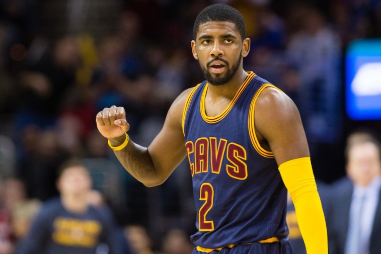 Kyrie Irving against the Golden State Warriors