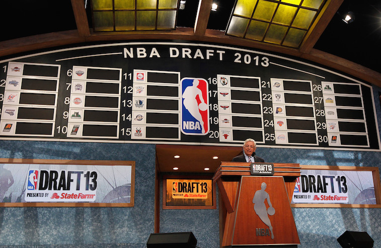 Former commissioner David Stern at the 2013 NBA Draft