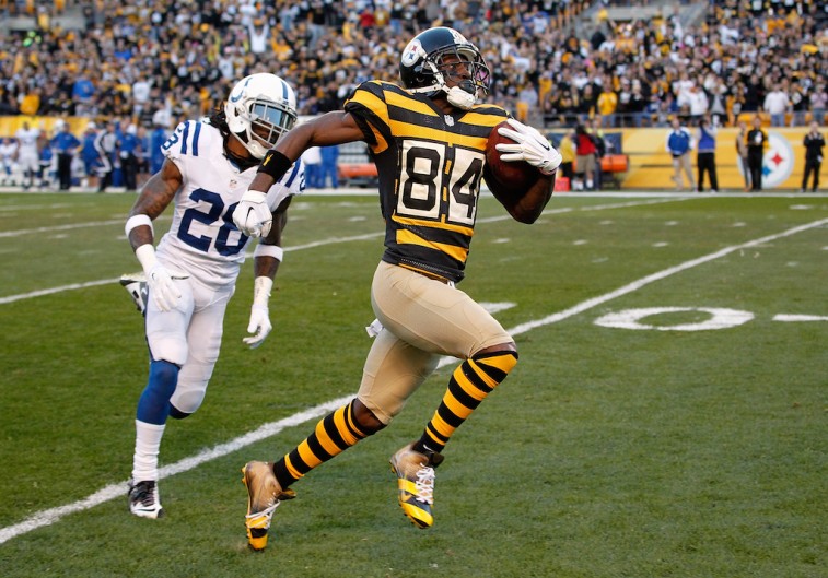 antonio brown bumblebee jersey cheap