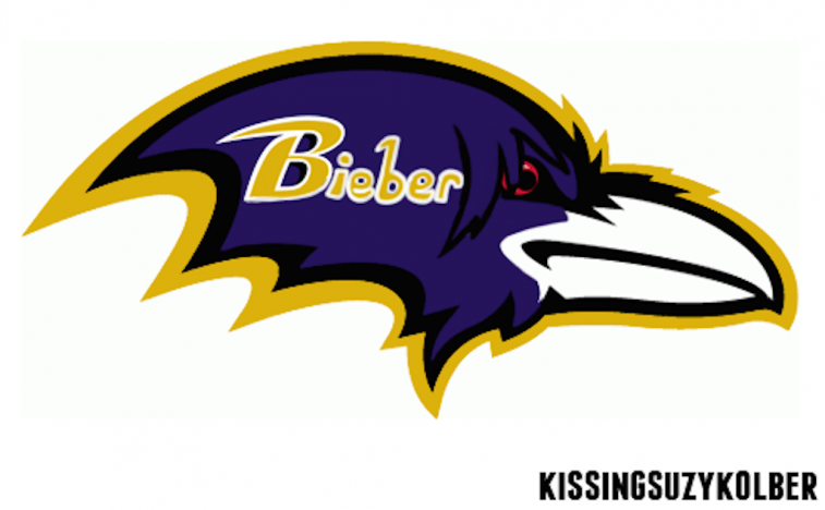 Ravens Canadian-Themed Logo