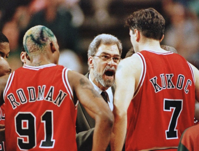 Phil Jackson, in happier times