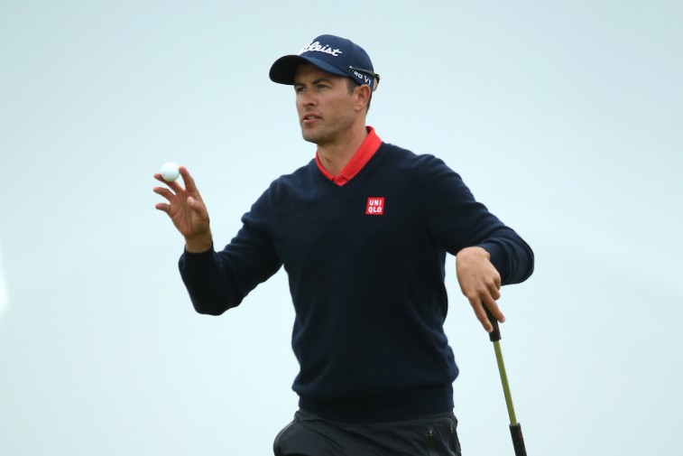 Adam Scott at The Open Championship