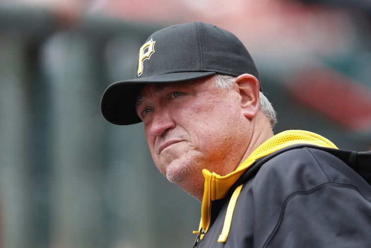 Clint Hurdle manages against the Reds