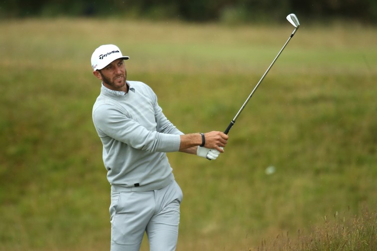 Dustin Johnson at The Open Championship