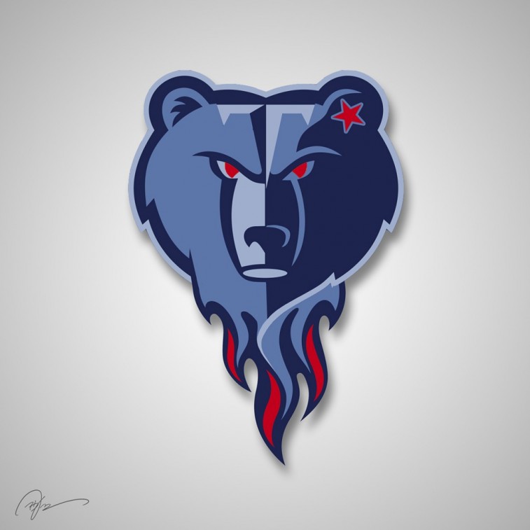 Tennessee Titans and Memphis Grizzlies mashup