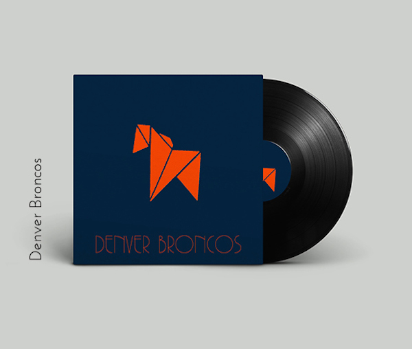 Denver Broncos vinyl cover