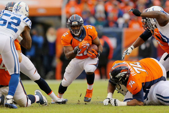 C.J. Anderson runs against the Colts