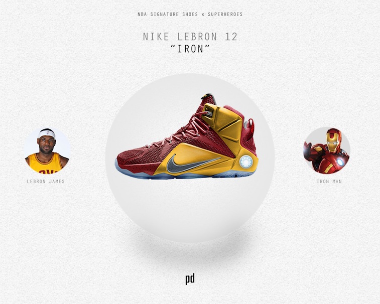 lebron superhero shoes