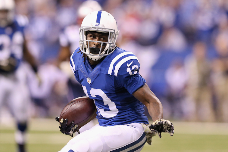 T.Y. Hilton against the New England Patriots