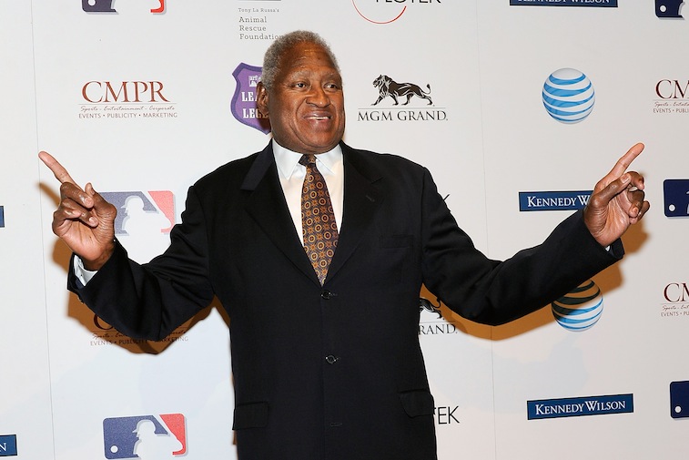 NBA player Willis Reed arrives at Tony La Russa's 3rd annual Leaders & Legends Gala