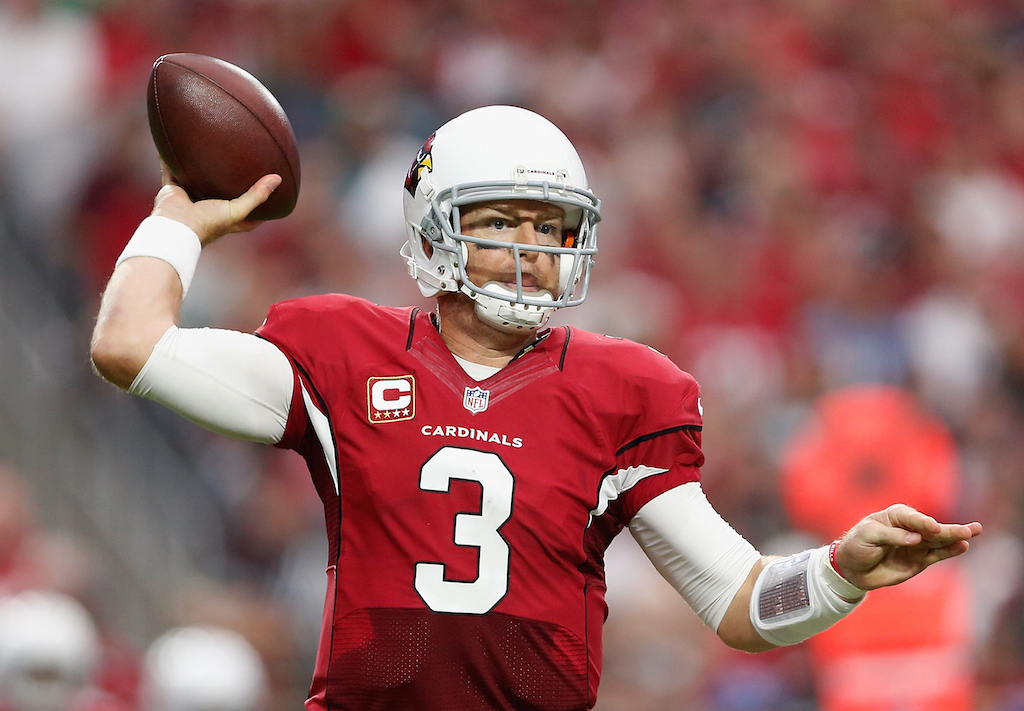 Carson Palmer has had a great deal of success, but has yet to even reach the Super Bowl.