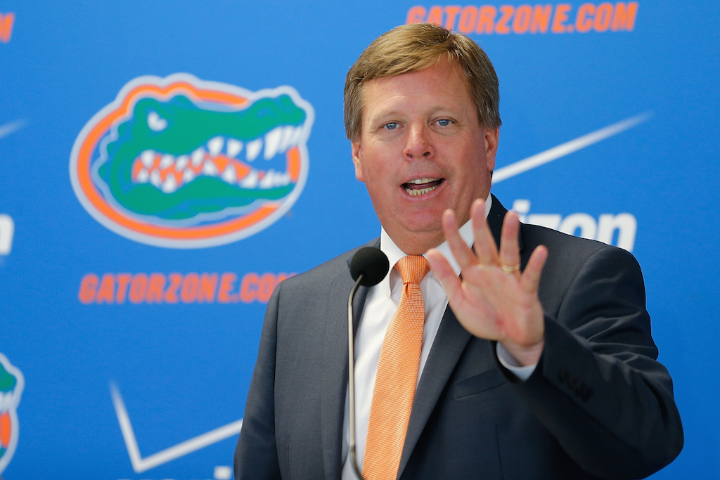 Jim McElwain is introduced as the new coach for the Florida Gators