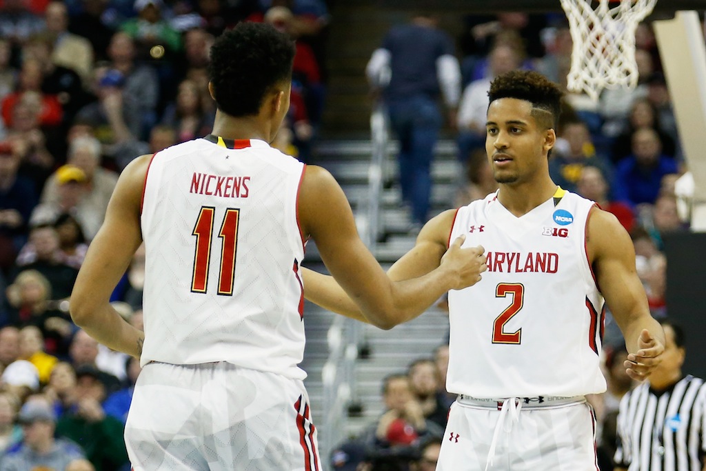 Maryland Terrapins during the NCAA Tournament