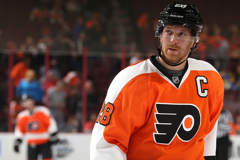 Claude Giroux has one of the most expensive NHL contracts.
