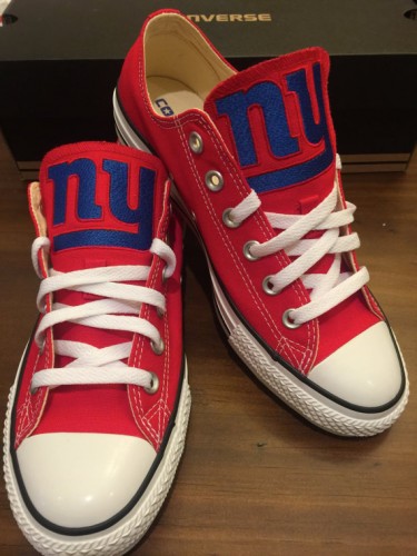 Embroidered Chuck Taylors_Giants